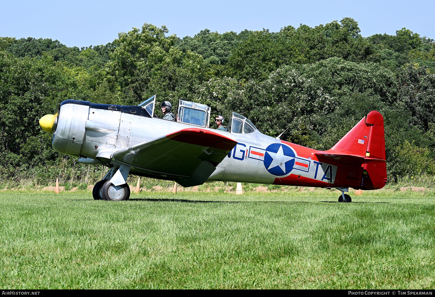 Aircraft Photo of N1387N | North American Harvard Mk4 | USA - Air Force | AirHistory.net #739390
