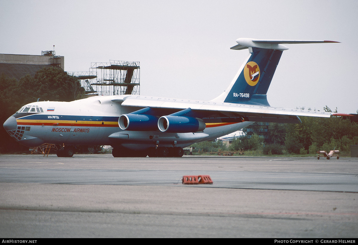 Aircraft Photo of RA-76498 | Ilyushin Il-76TD | Moscow Airways | AirHistory.net #739391