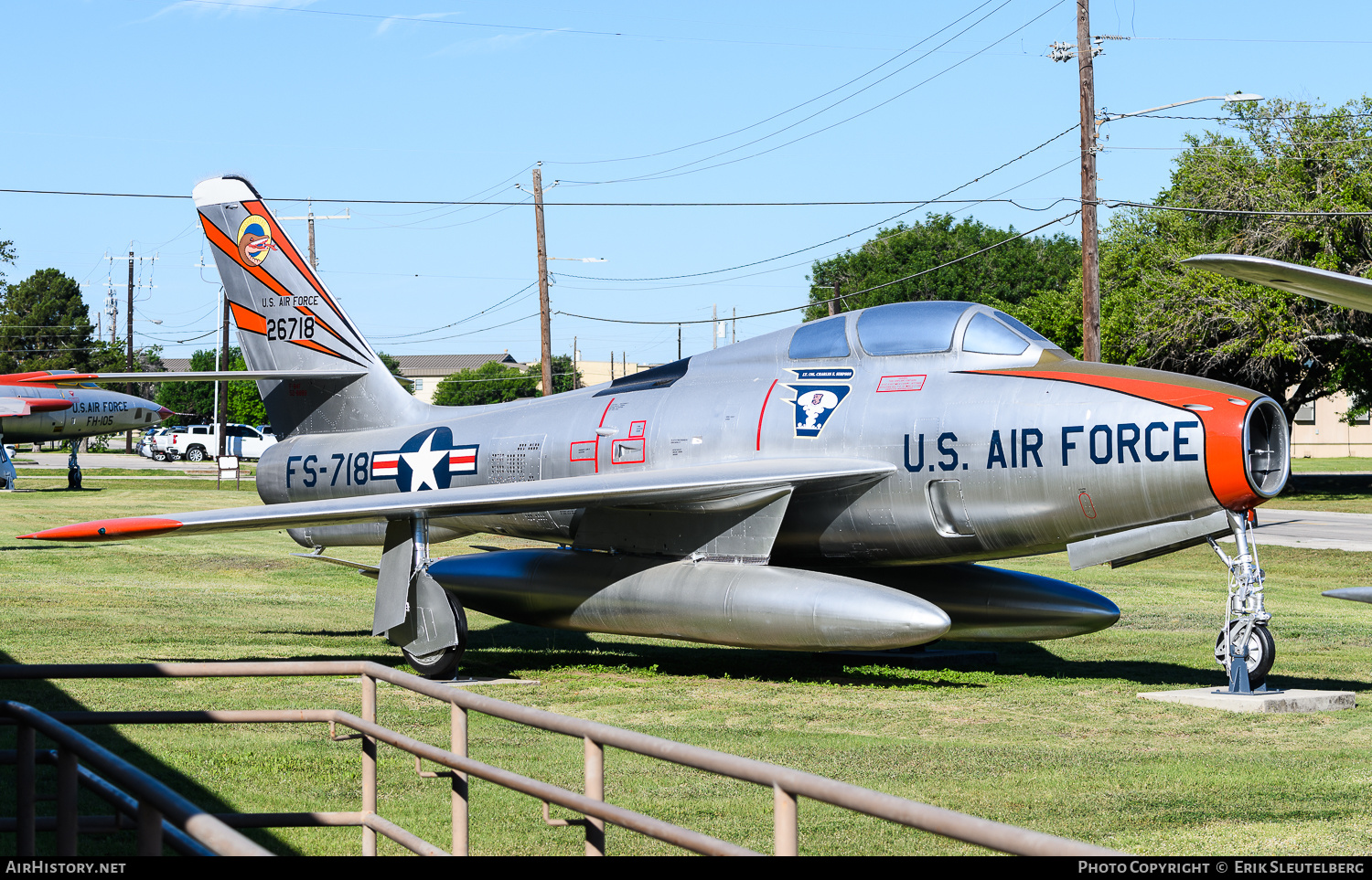 Aircraft Photo of 52-6718 / 26718 | Republic F-84F Thunderstreak | USA - Air Force | AirHistory.net #739403