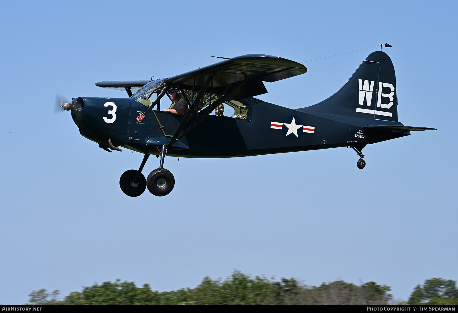 Aircraft Photo of N452WB | Stinson L-5E Sentinel | USA - Marines | AirHistory.net #739404