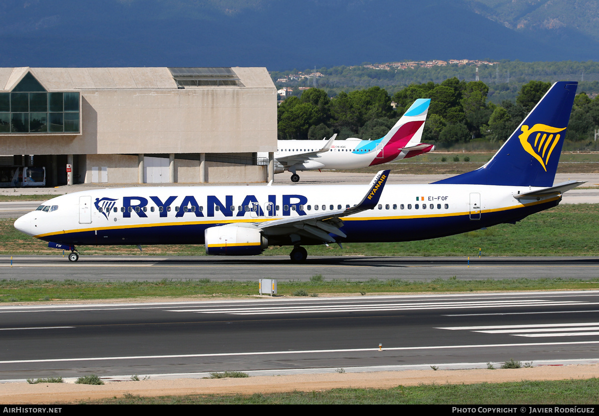 Aircraft Photo of EI-FOF | Boeing 737-8AS | Ryanair | AirHistory.net #739410