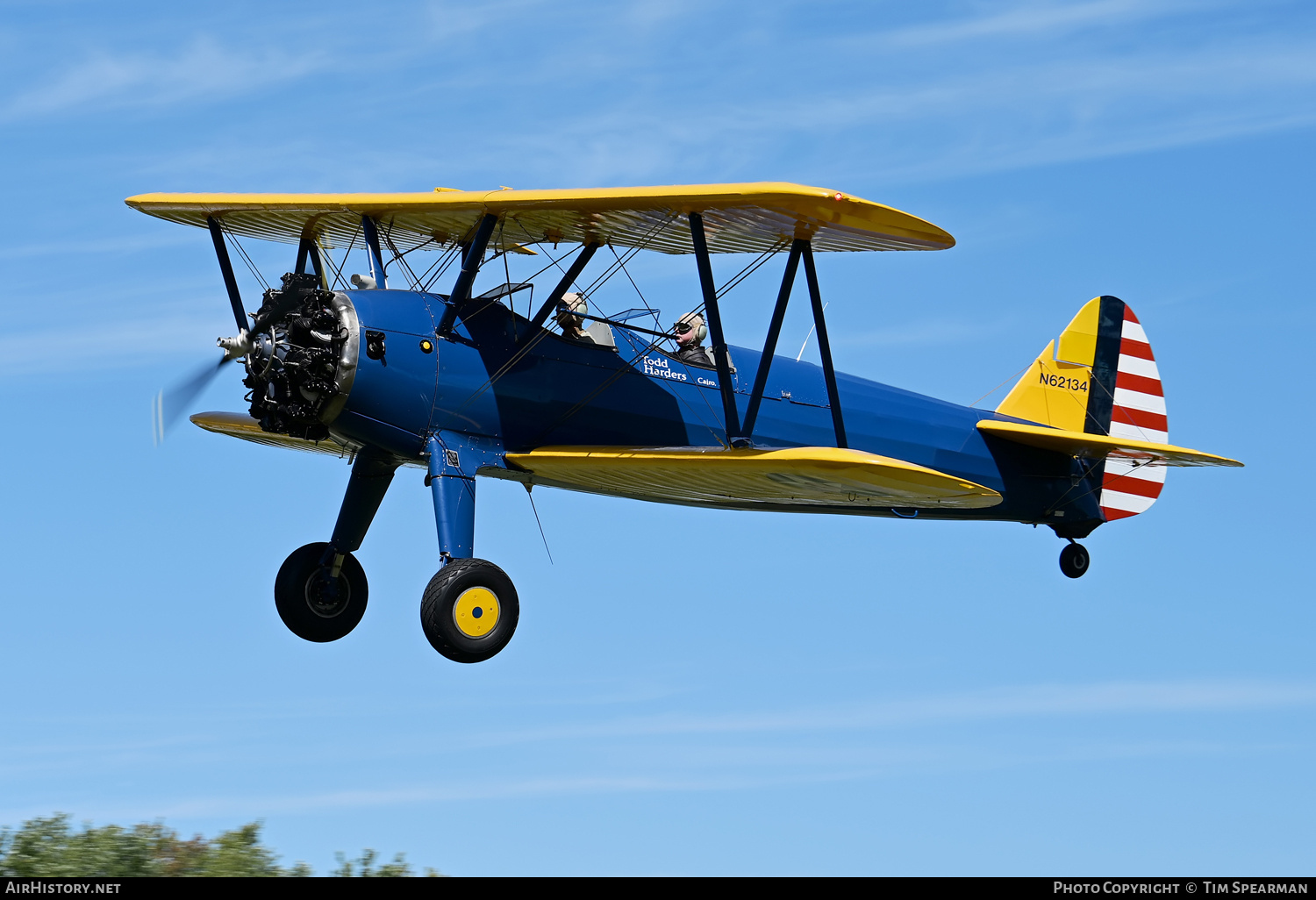 Aircraft Photo of N62134 | Boeing N2S-4 Kaydet (A75N1) | AirHistory.net #739411