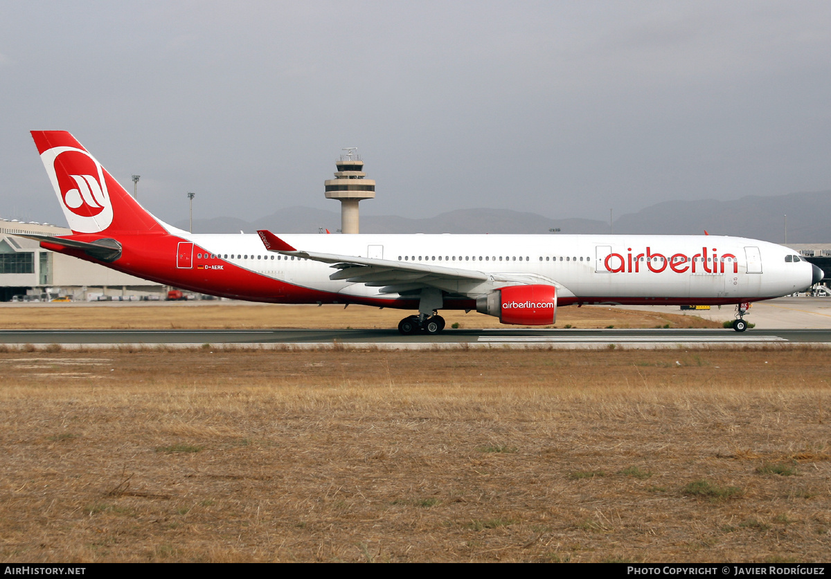 Aircraft Photo of D-AERK | Airbus A330-322 | Air Berlin | AirHistory.net #739417