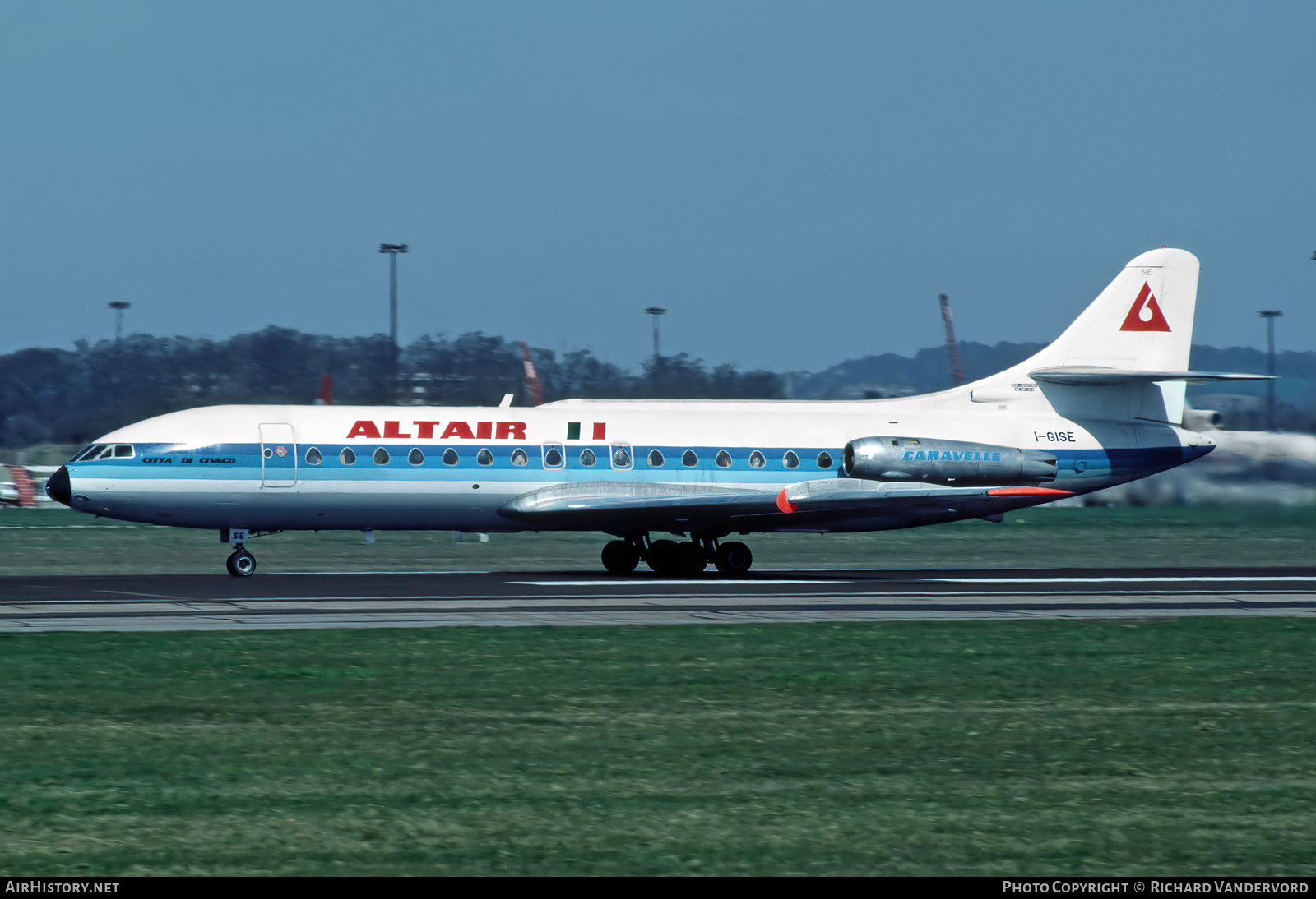 Aircraft Photo of I-GISE | Sud SE-210 Caravelle III | Altair Linee Aeree | AirHistory.net #739424