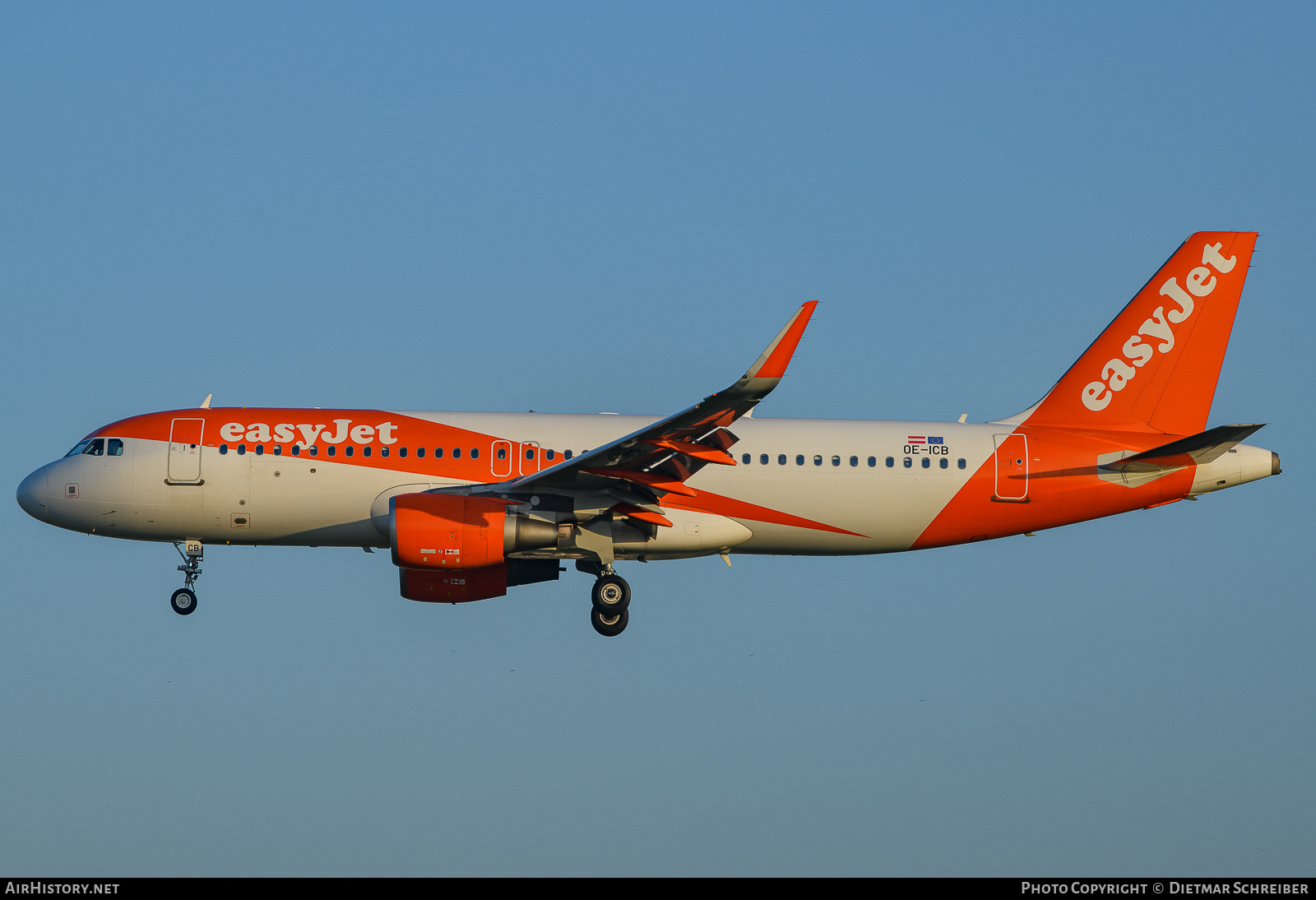 Aircraft Photo of OE-ICB | Airbus A320-214 | EasyJet | AirHistory.net #739449