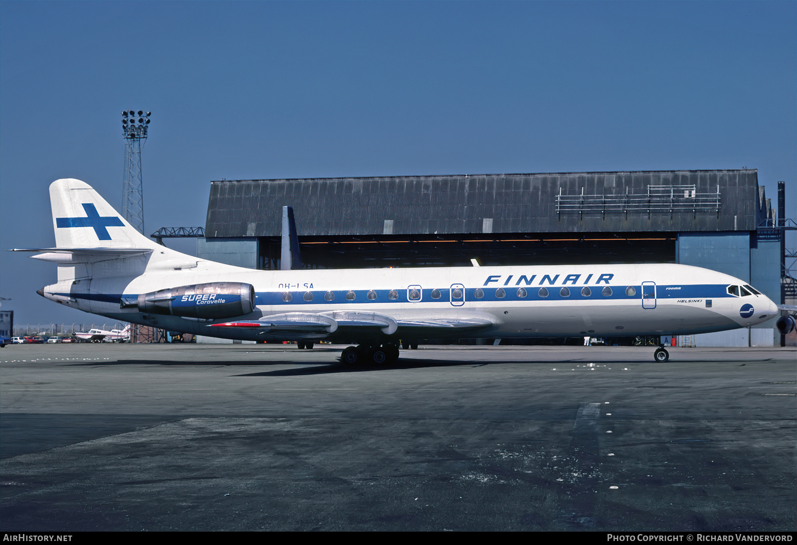 Aircraft Photo of OH-LSA | Sud SE-210 Caravelle 10B3 Super B | Finnair | AirHistory.net #739450