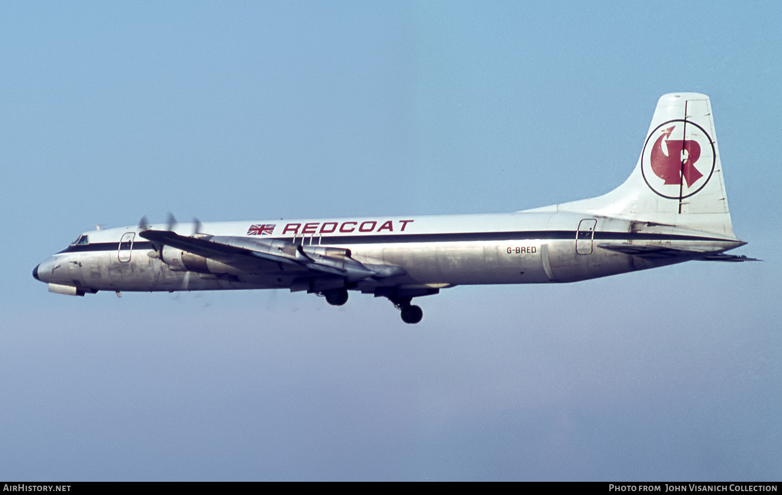 Aircraft Photo of G-BRED | Canadair CL-44D4-2 | Redcoat Air Cargo | AirHistory.net #739483
