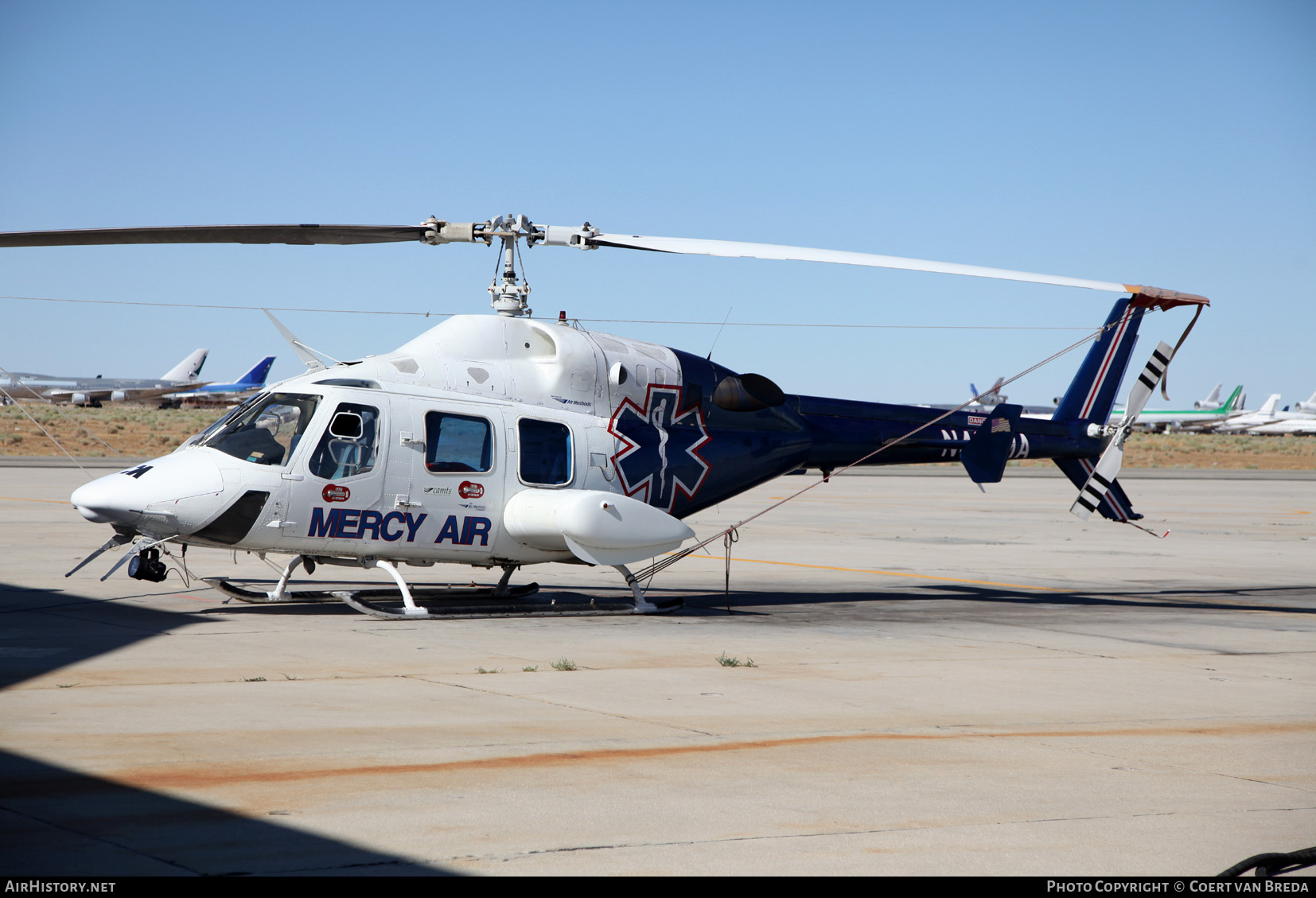 Aircraft Photo of N416MA | Bell 222UT | Mercy Air | AirHistory.net #739498