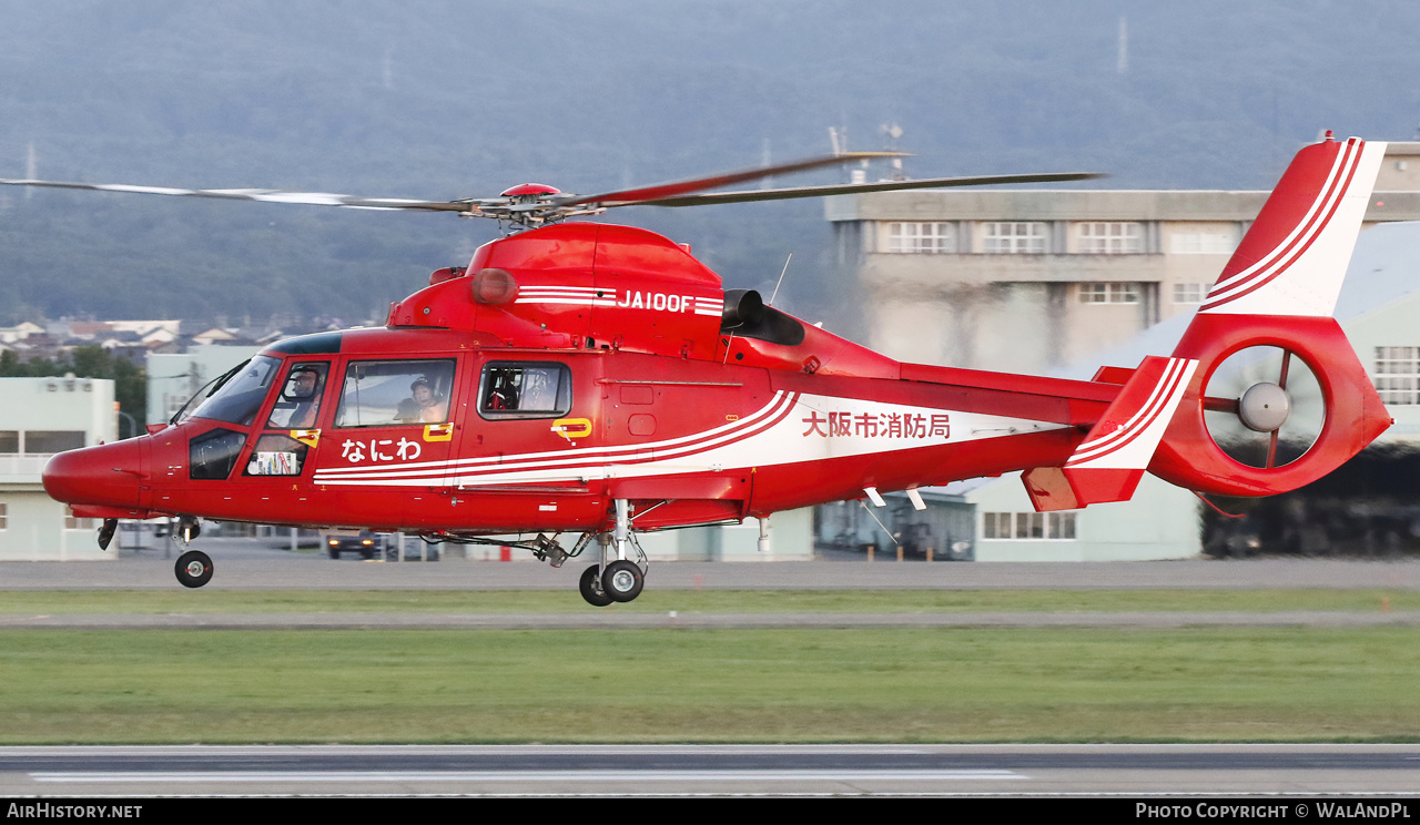 Aircraft Photo of JA100F | Eurocopter AS-365N-3 Dauphin 2 | Osaka City Fire Department | AirHistory.net #739517