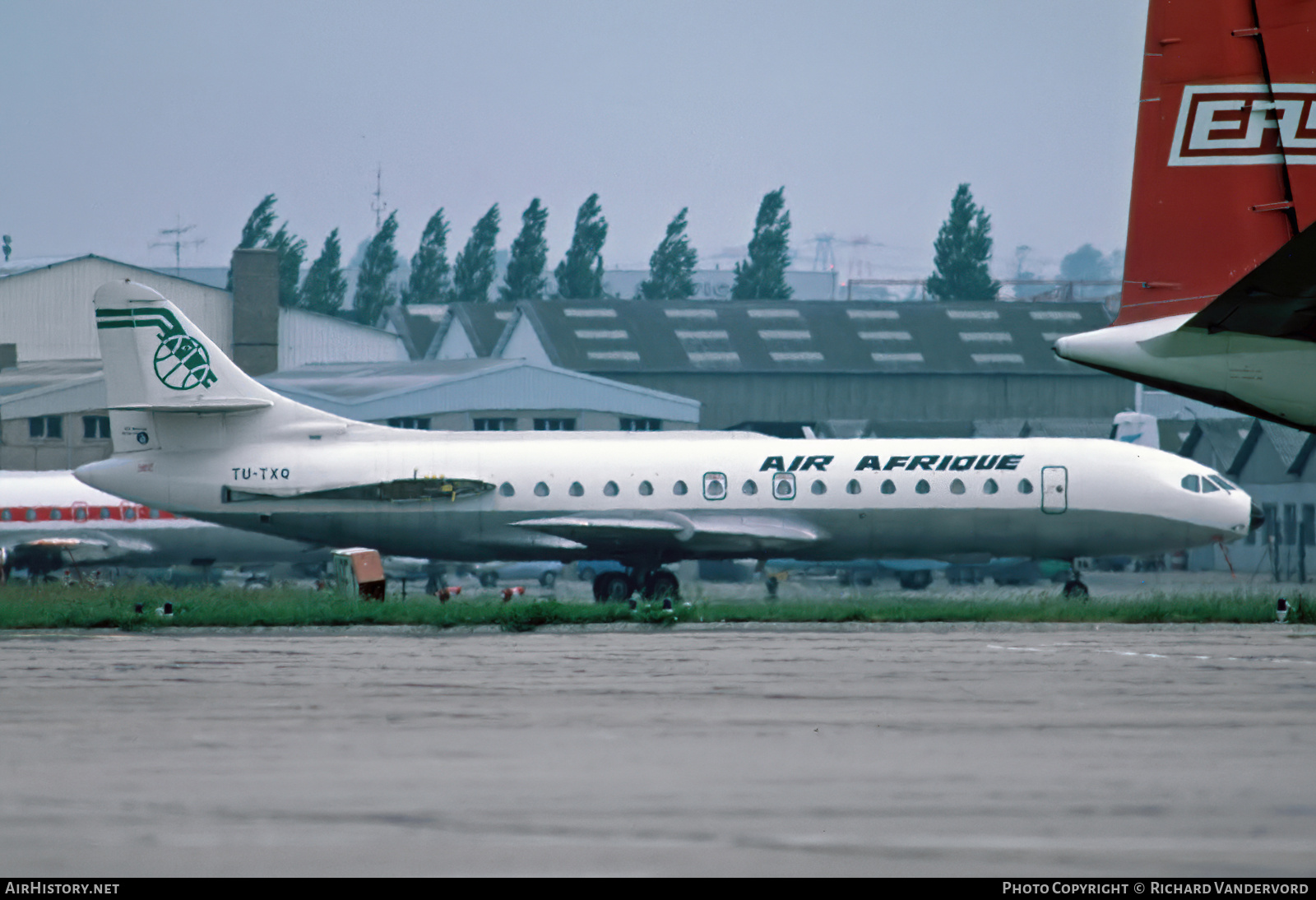 Aircraft Photo of TU-TXQ | Sud SE-210 Caravelle 10B1R | Air Afrique | AirHistory.net #739543