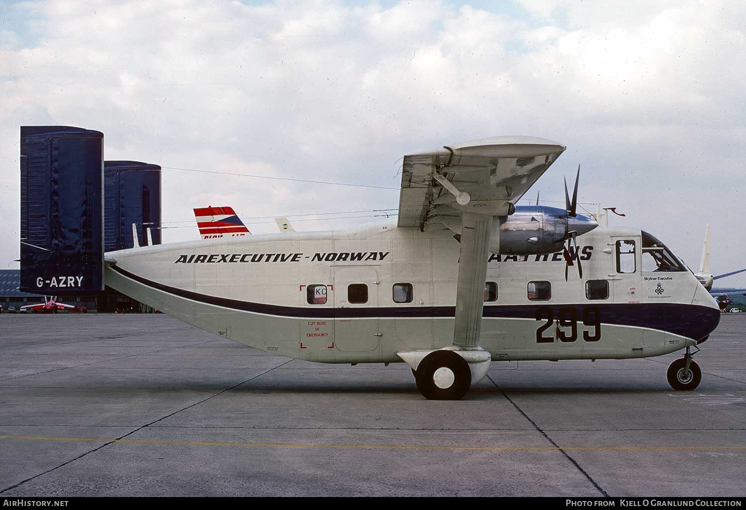 Aircraft Photo of G-AZRY | Short SC.7 Skyliner 3A-100 | Air Executive Norway | AirHistory.net #739551