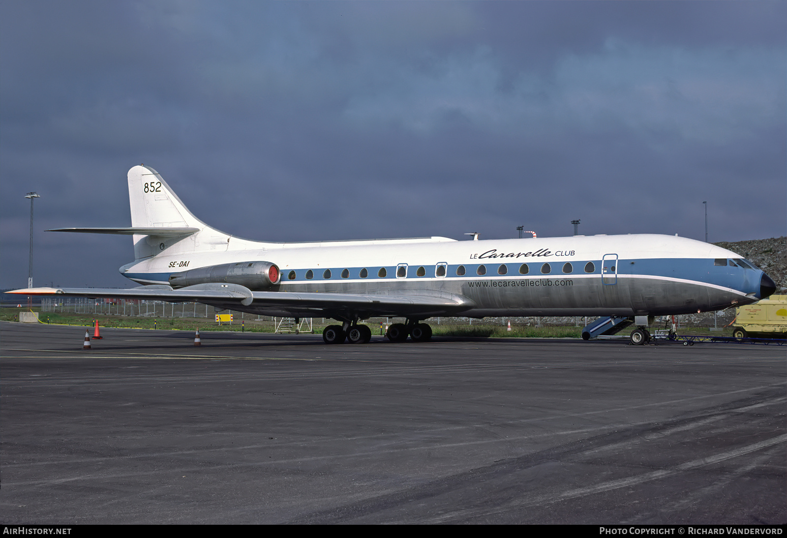 Aircraft Photo of SE-DAI | Sud SE-210 Caravelle III | Le Caravelle Club | AirHistory.net #739560