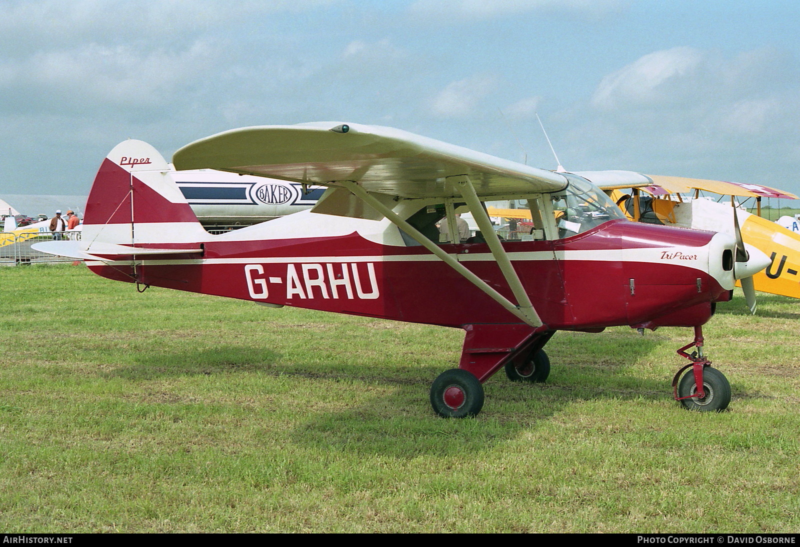 Aircraft Photo of G-ARHU | Piper PA-22-160 Tri-Pacer | AirHistory.net #739570
