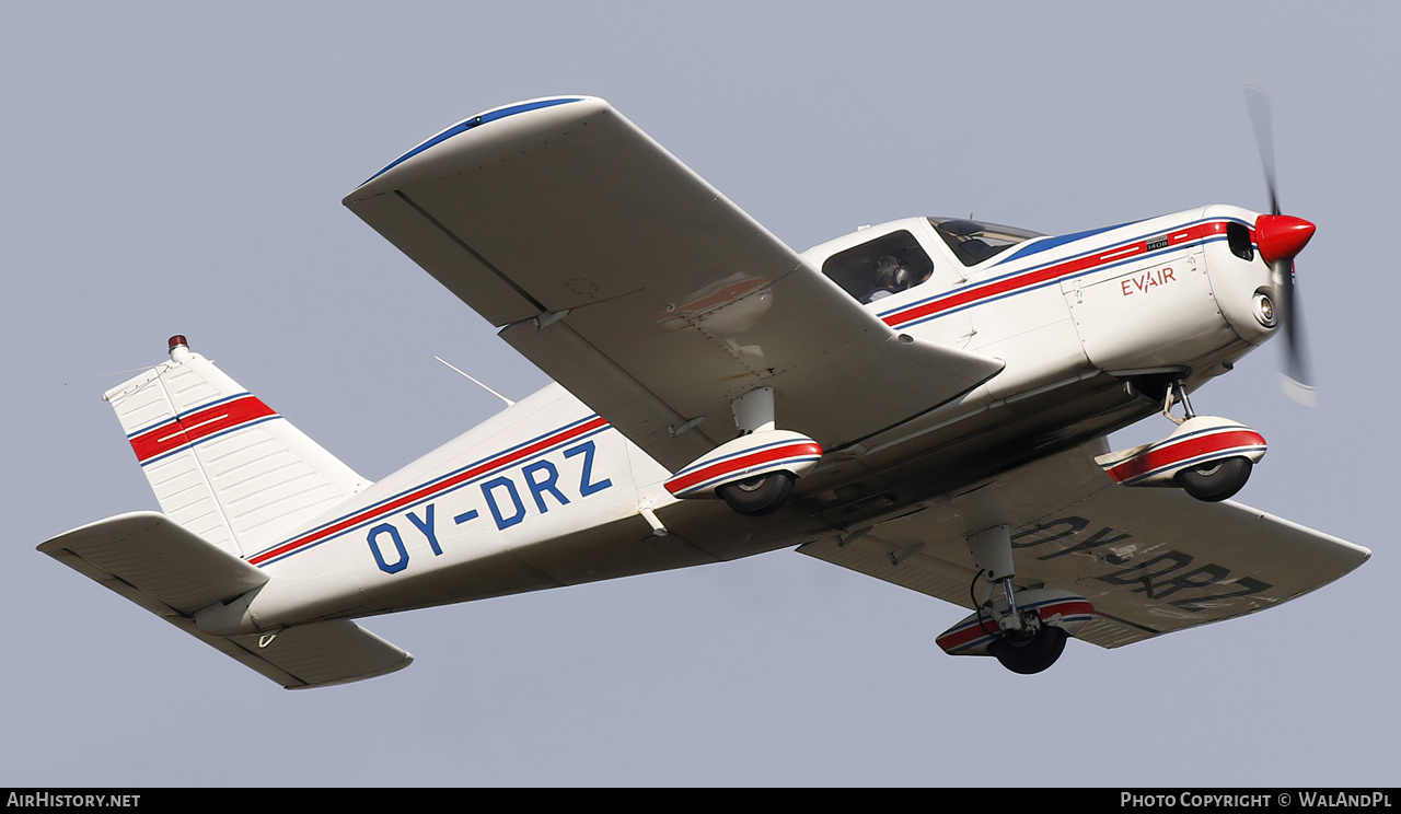 Aircraft Photo of OY-DRZ | Piper PA-28-140 Cherokee B | EVAir Organizacja Szkolenia Lotniczego | AirHistory.net #739571