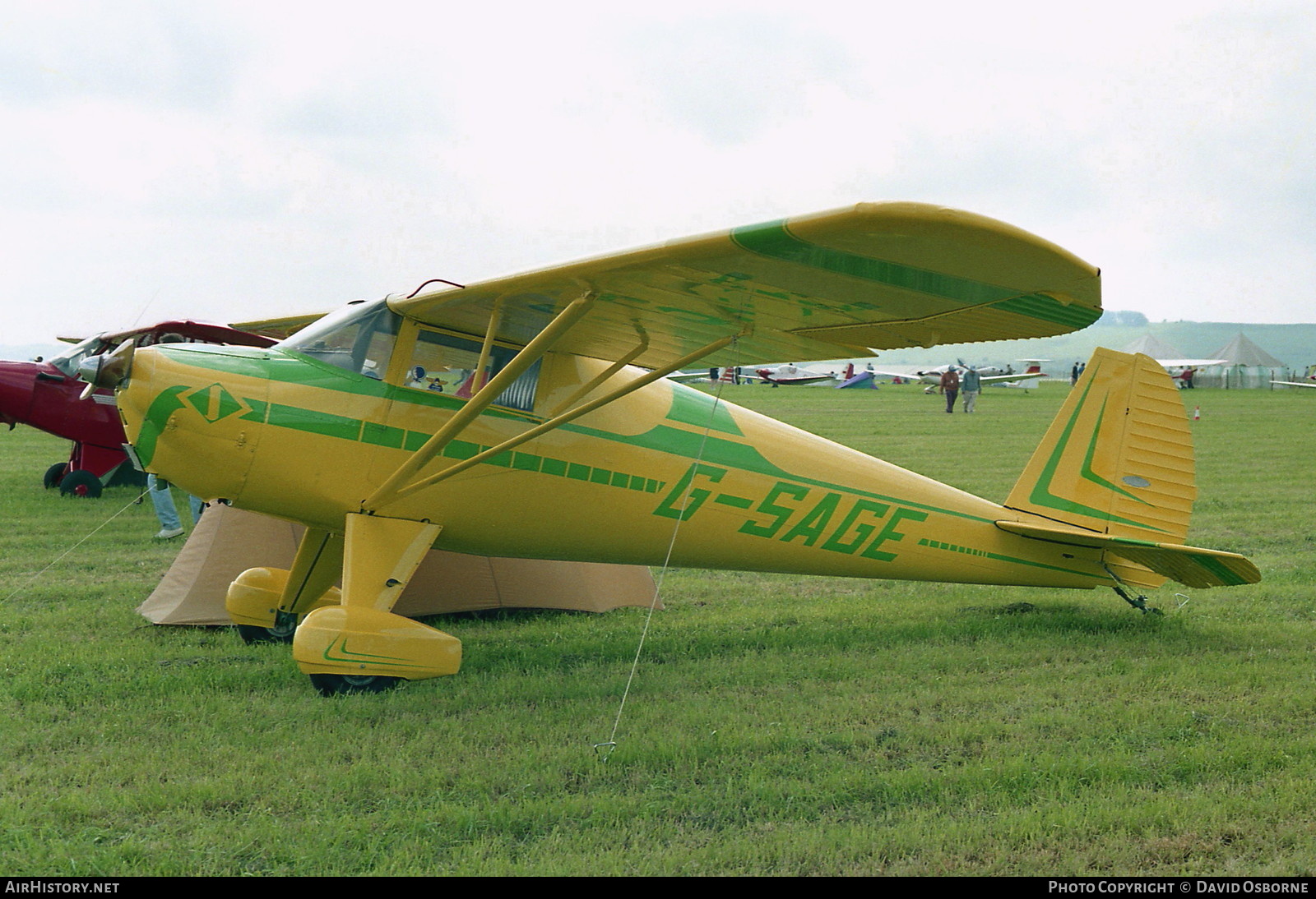 Aircraft Photo of G-SAGE | Luscombe 8A Silvaire | AirHistory.net #739576