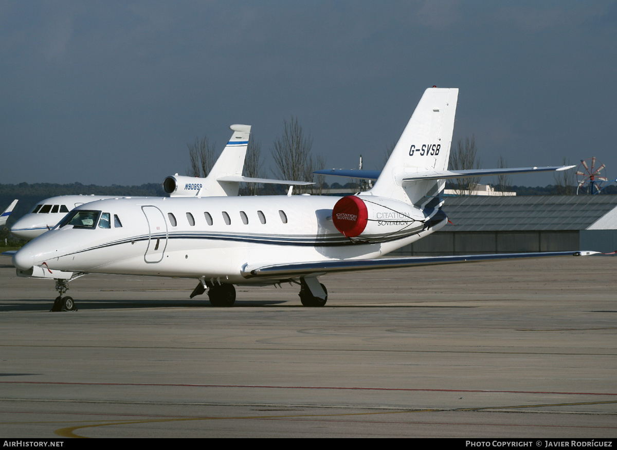 Aircraft Photo of G-SVSB | Cessna 680 Citation Sovereign | AirHistory.net #739600