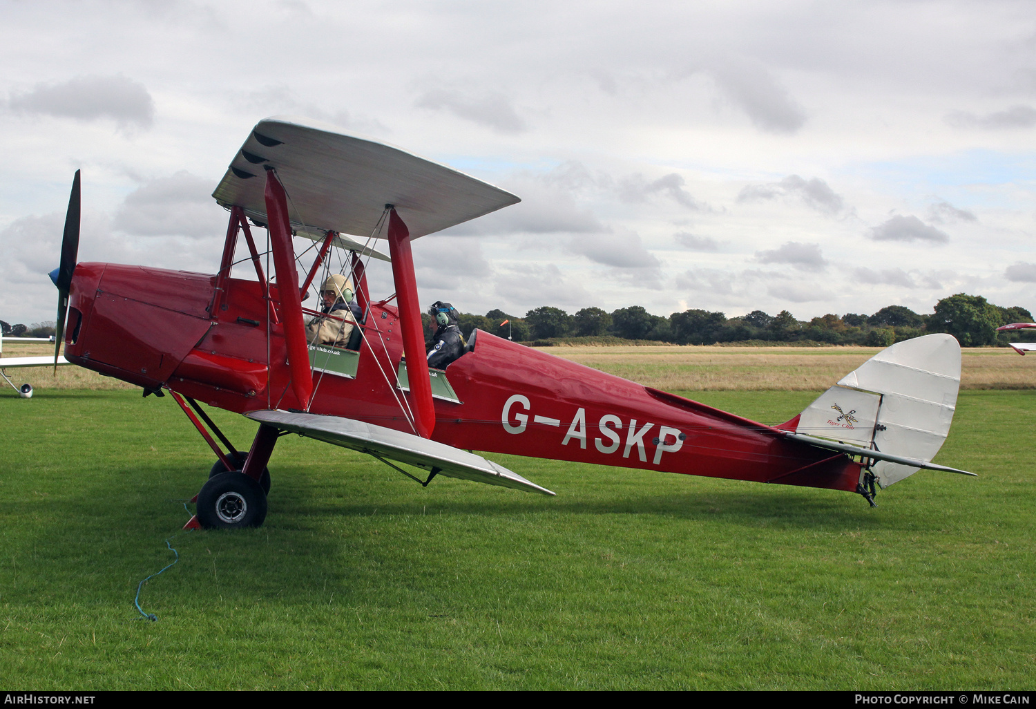 Aircraft Photo of G-ASKP | De Havilland D.H. 82A Tiger Moth II | The Tiger Club | AirHistory.net #739607