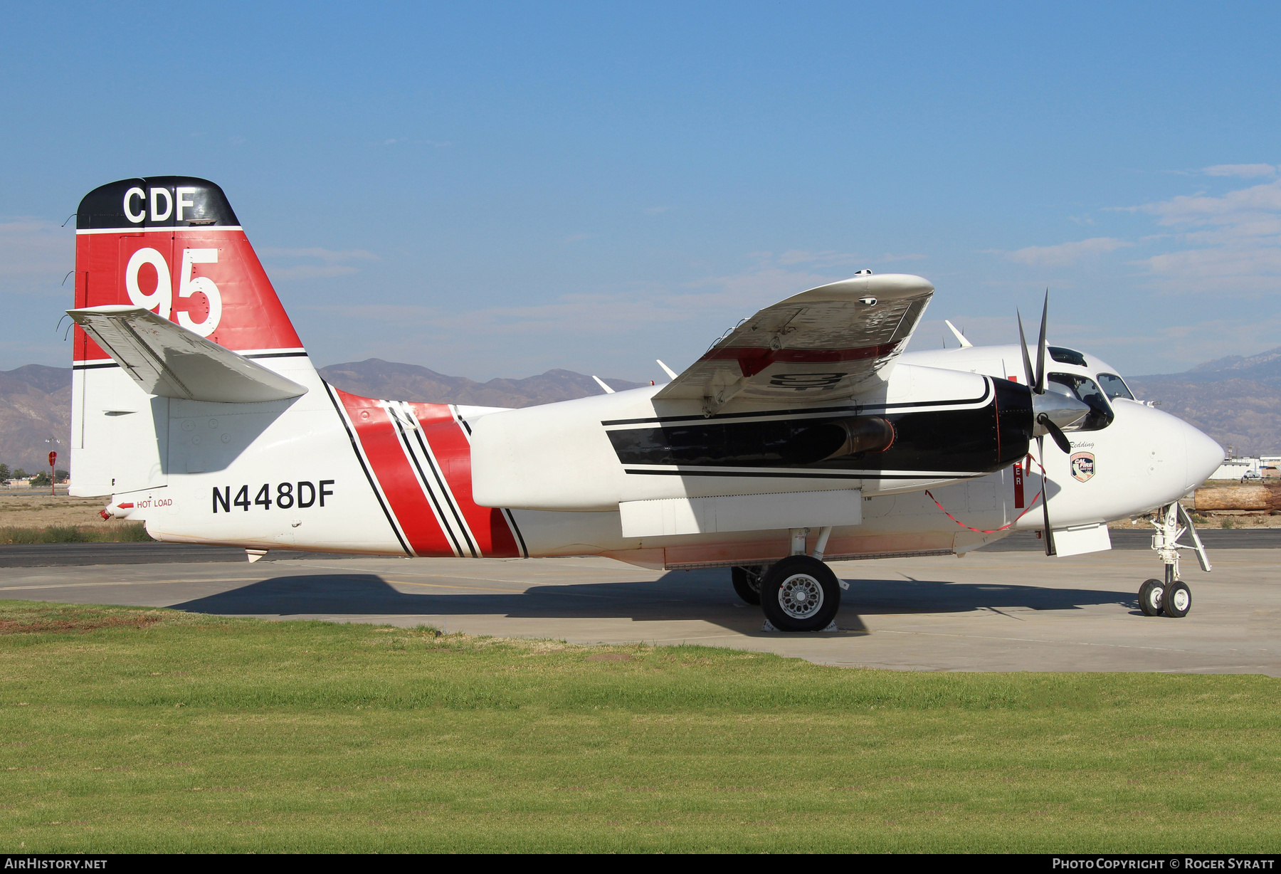 Aircraft Photo of N448DF | Marsh S-2F3AT Turbo Tracker | California Department of Forestry - CDF | AirHistory.net #739629
