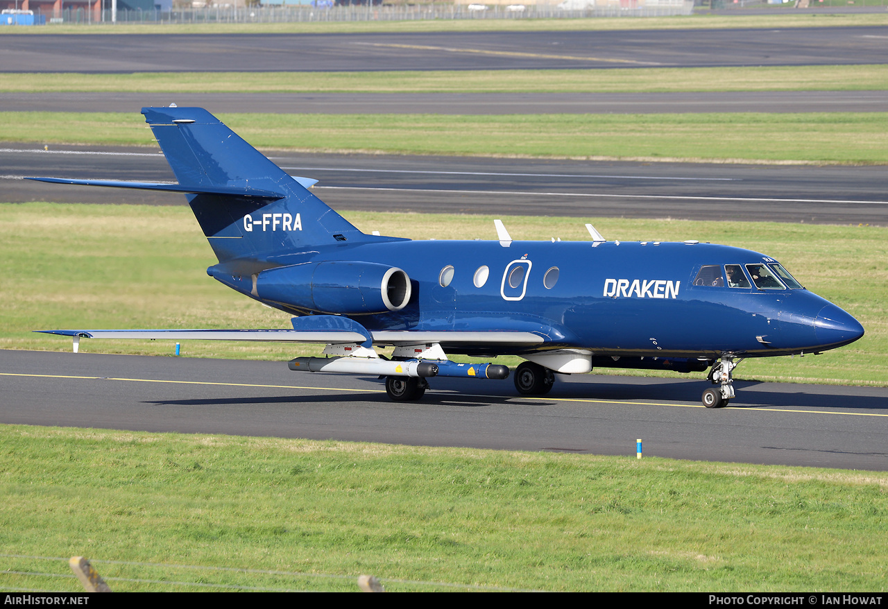 Aircraft Photo of G-FFRA | Dassault Falcon 20DC | Draken Europe | AirHistory.net #739644