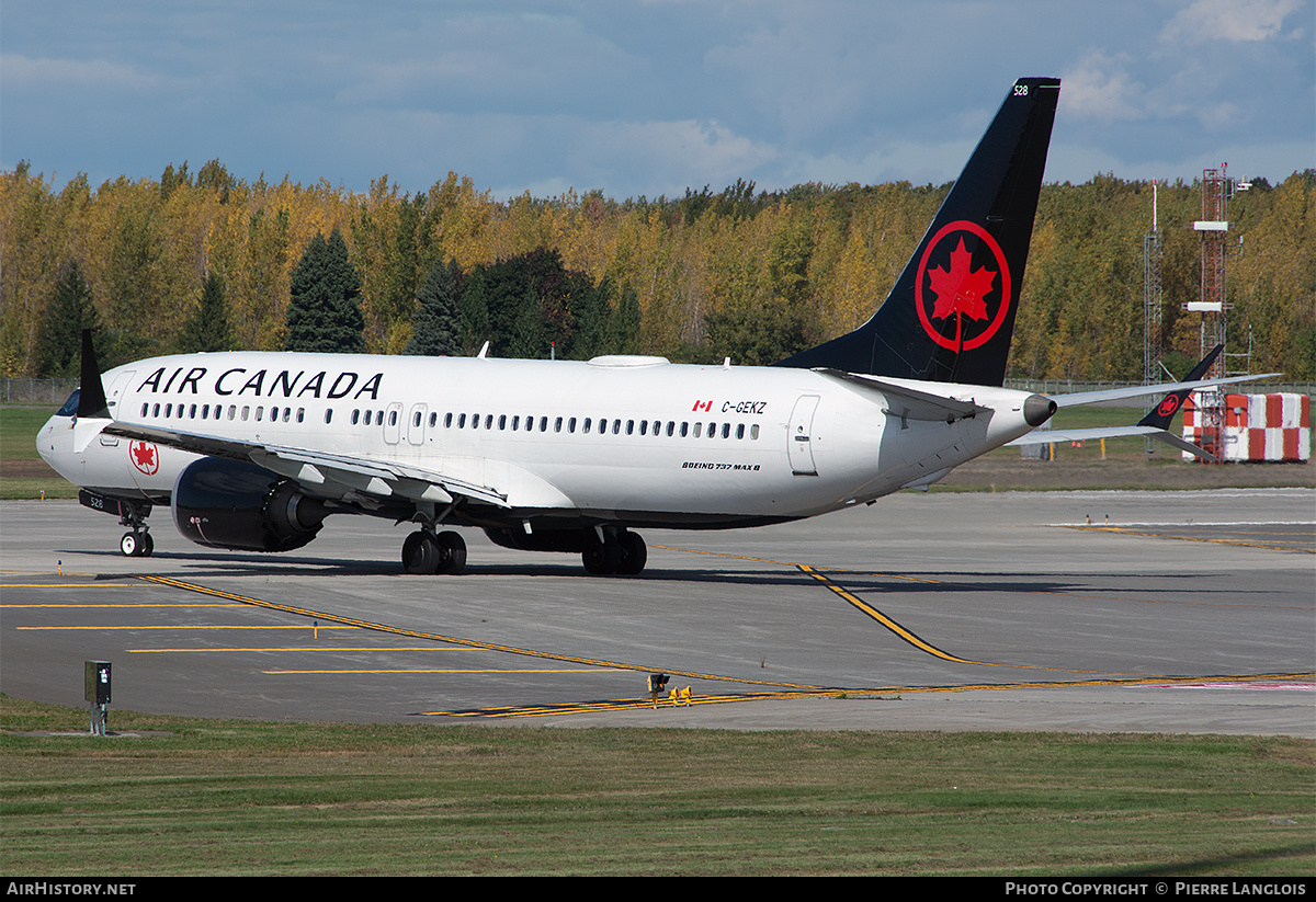 Aircraft Photo of C-GEKZ | Boeing 737-8 Max 8 | Air Canada | AirHistory.net #739662