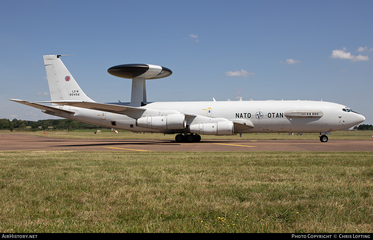 Aircraft Photo of LX-N90456 | Boeing E-3A Sentry | Luxembourg - NATO | AirHistory.net #739686