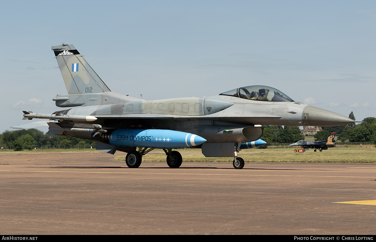 Aircraft Photo of 012 | Lockheed Martin F-16C Fighting Falcon | Greece - Air Force | AirHistory.net #739693