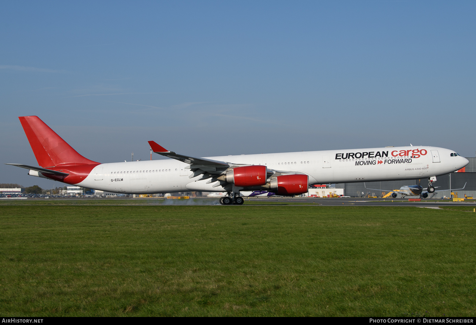 Aircraft Photo of G-ECLM | Airbus A340-642 | European Cargo | AirHistory.net #739717