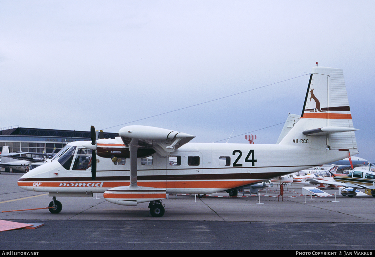 Aircraft Photo of VH-RCC | GAF N-22B Nomad | AirHistory.net #739718