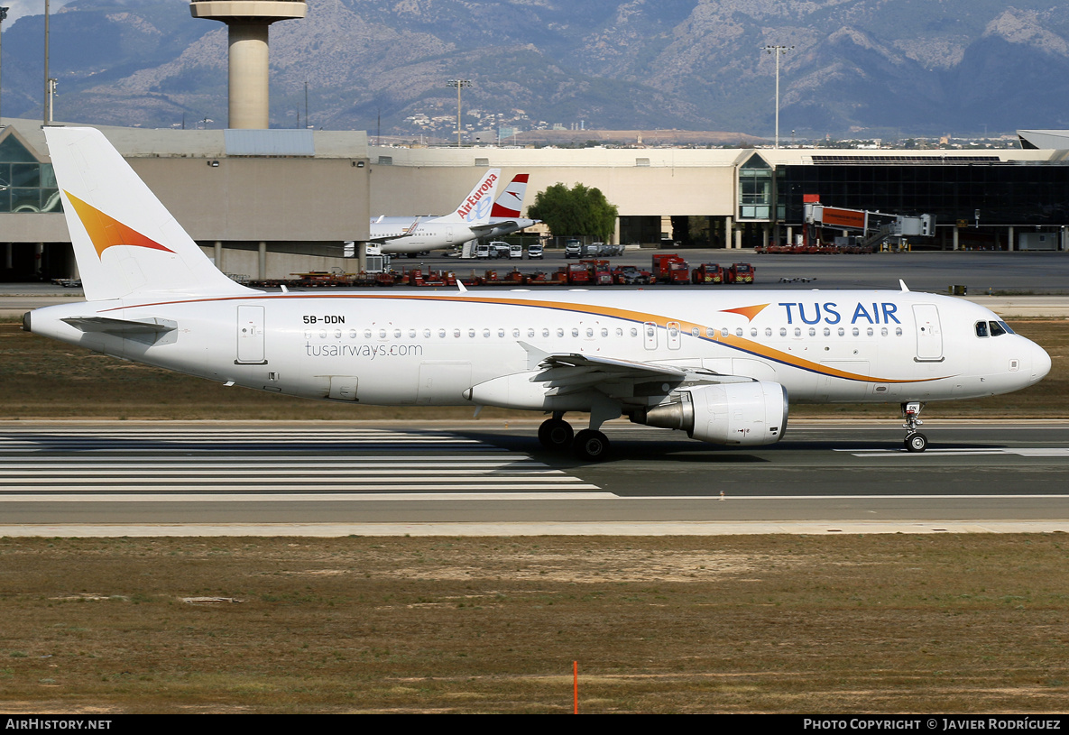 Aircraft Photo of 5B-DDN | Airbus A320-214 | Tus Airways | AirHistory.net #739719