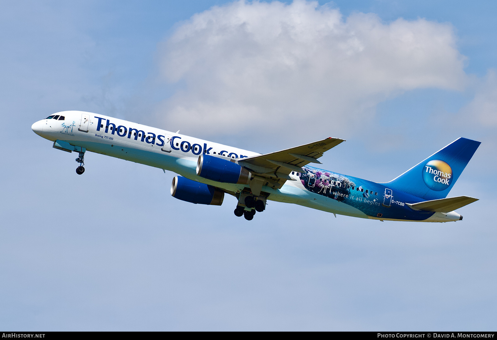Aircraft Photo of G-TCBB | Boeing 757-236 | Thomas Cook Airlines | AirHistory.net #739727