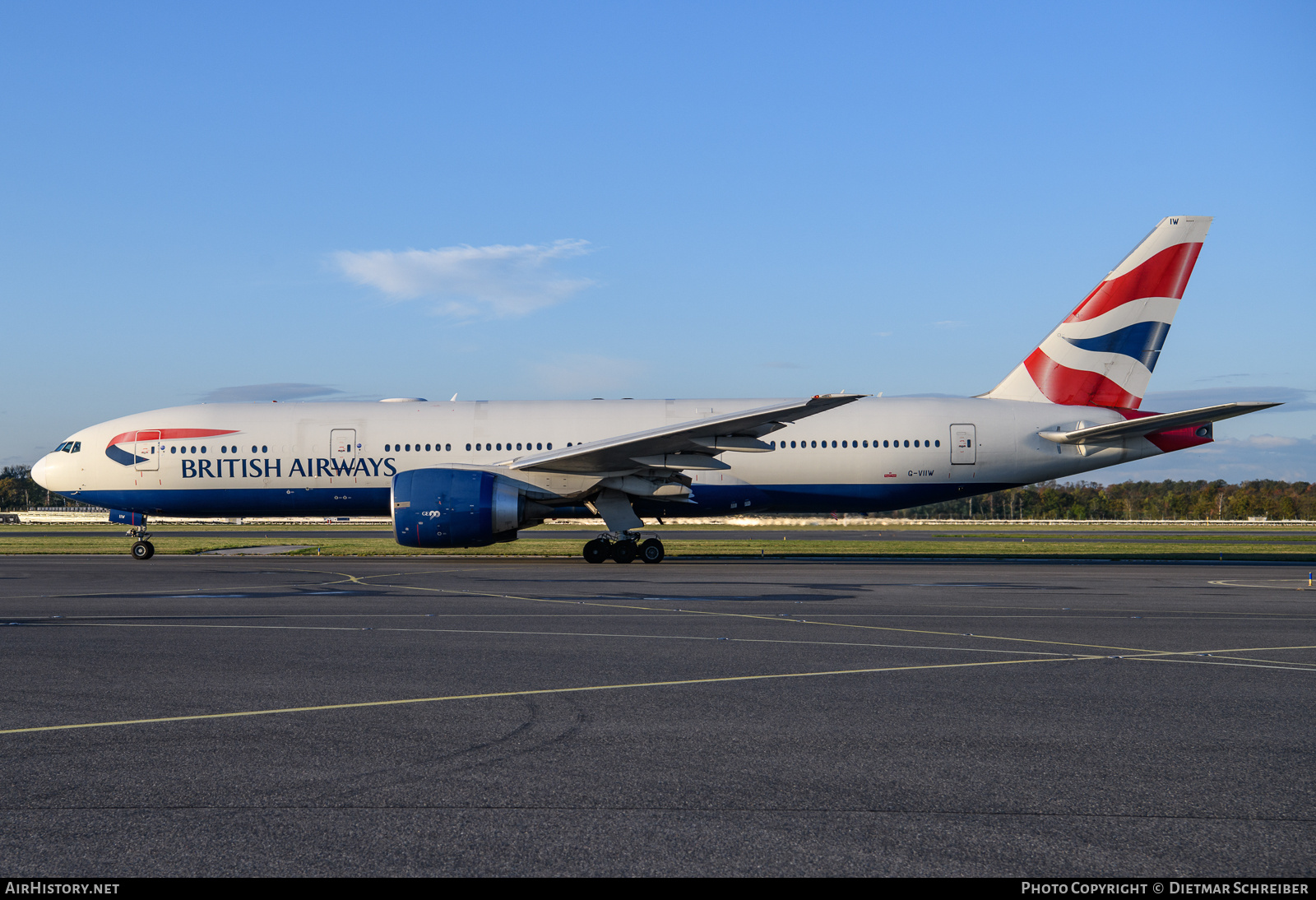 Aircraft Photo of G-VIIW | Boeing 777-236/ER | British Airways | AirHistory.net #739730