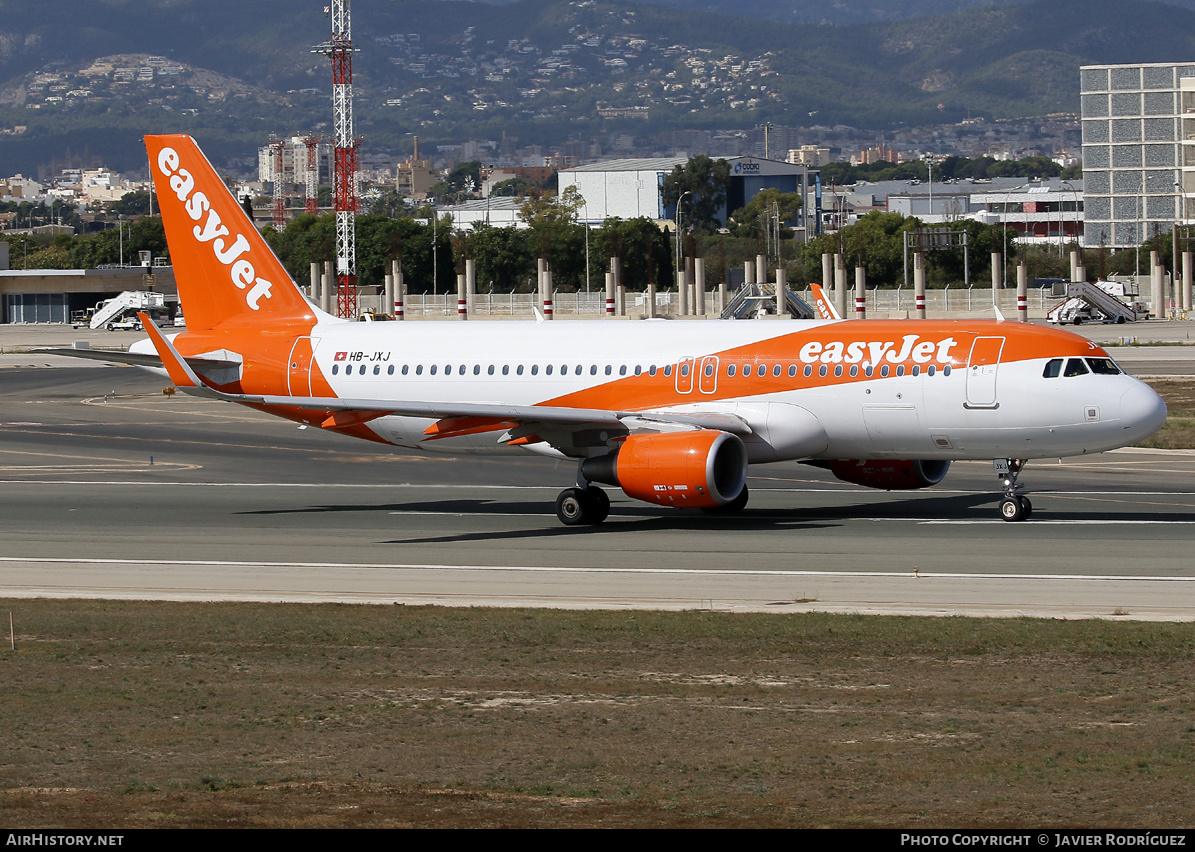 Aircraft Photo of HB-JXJ | Airbus A320-214 | EasyJet | AirHistory.net #739757