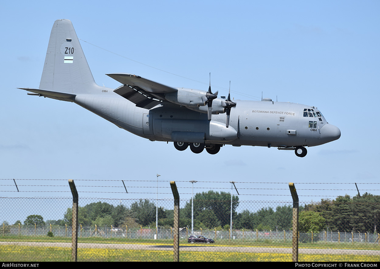 Aircraft Photo of OM4 | Lockheed C-130H Hercules | Botswana - Air Force | AirHistory.net #739775