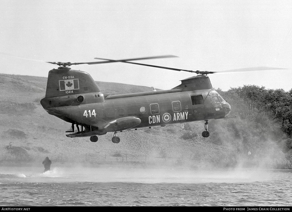 Aircraft Photo of 10414 | Boeing Vertol CH-113A Voyageur | Canada - Army | AirHistory.net #739780