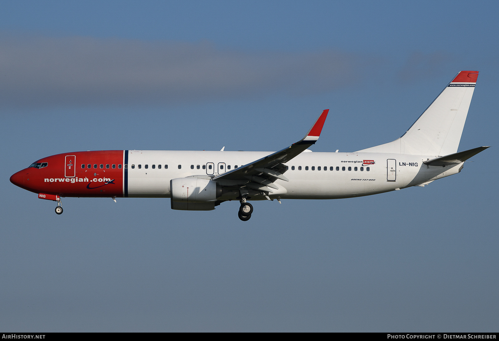 Aircraft Photo of LN-NIG | Boeing 737-8JP | Norwegian | AirHistory.net #739782