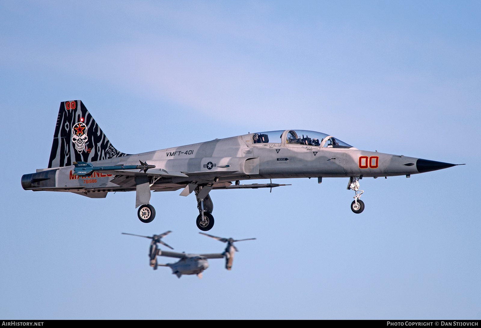 Aircraft Photo of 761586 | Northrop F-5F Tiger II | USA - Marines | AirHistory.net #739798