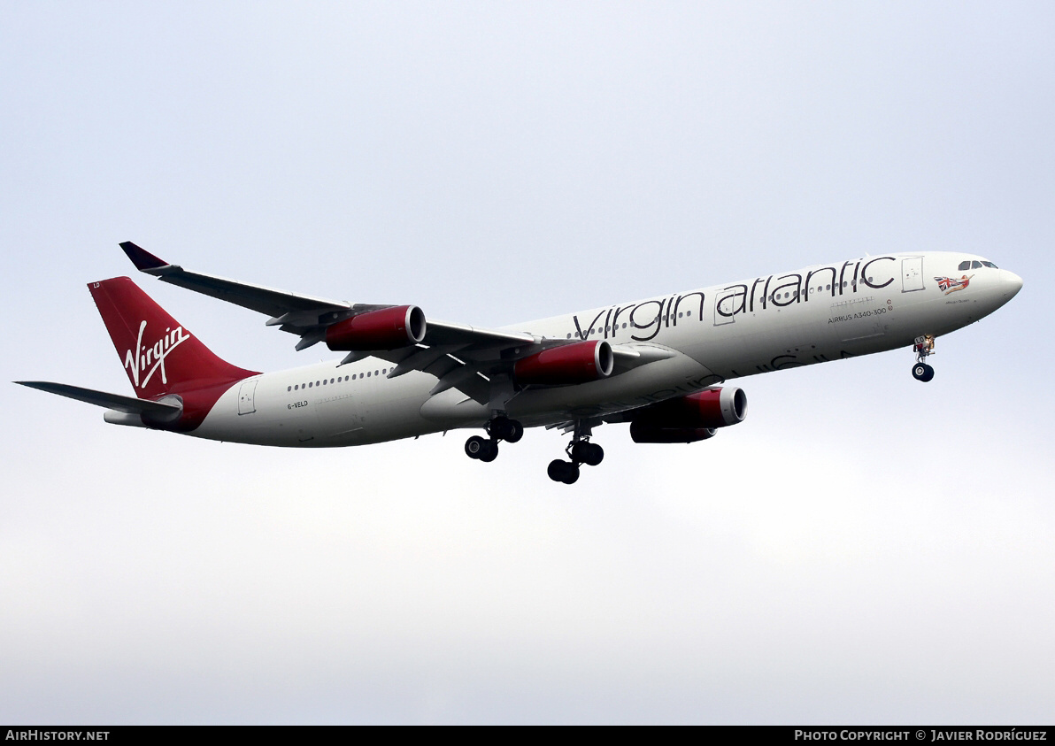 Aircraft Photo of G-VELD | Airbus A340-313 | Virgin Atlantic Airways | AirHistory.net #739805