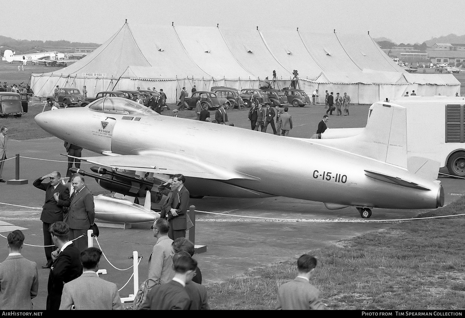 Aircraft Photo of G-15-110 | Supermarine Type 538 Attacker | AirHistory.net #739814
