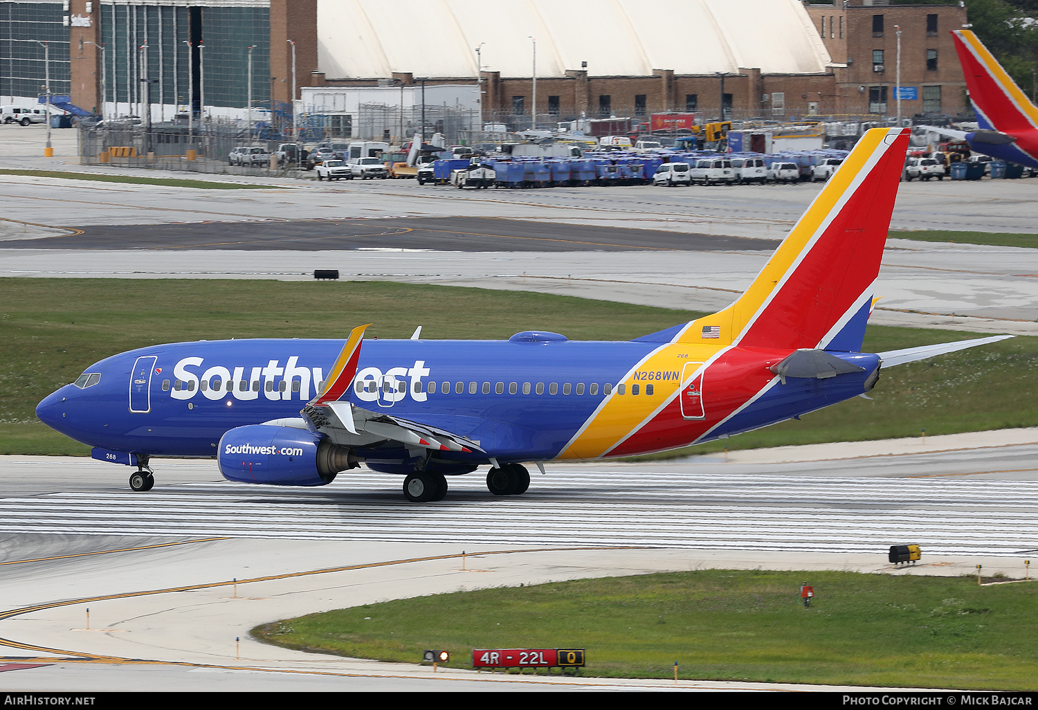 Aircraft Photo of N268WN | Boeing 737-7H4 | Southwest Airlines | AirHistory.net #739822
