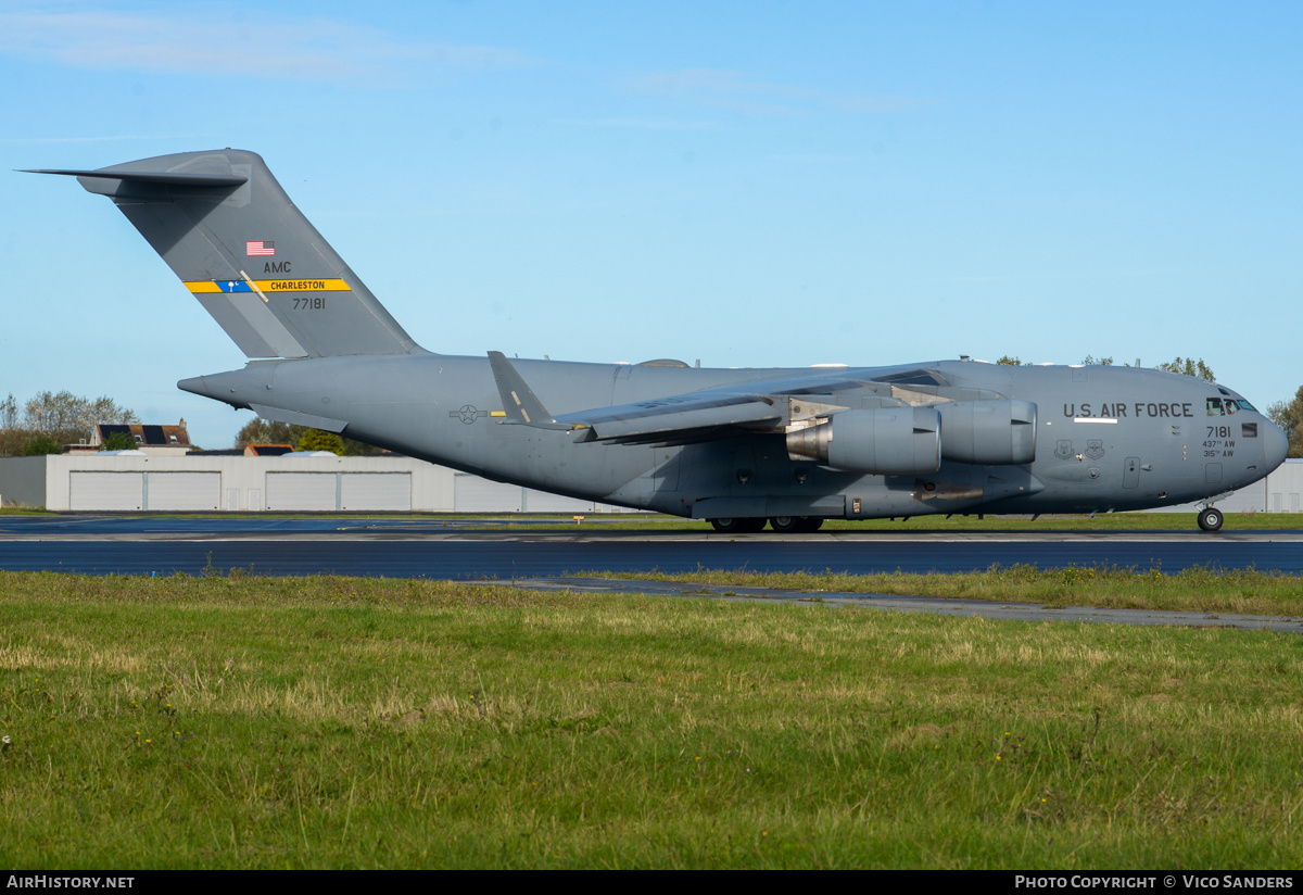 Aircraft Photo of 07-7181 / 77181 | Boeing C-17A Globemaster III | USA - Air Force | AirHistory.net #739824