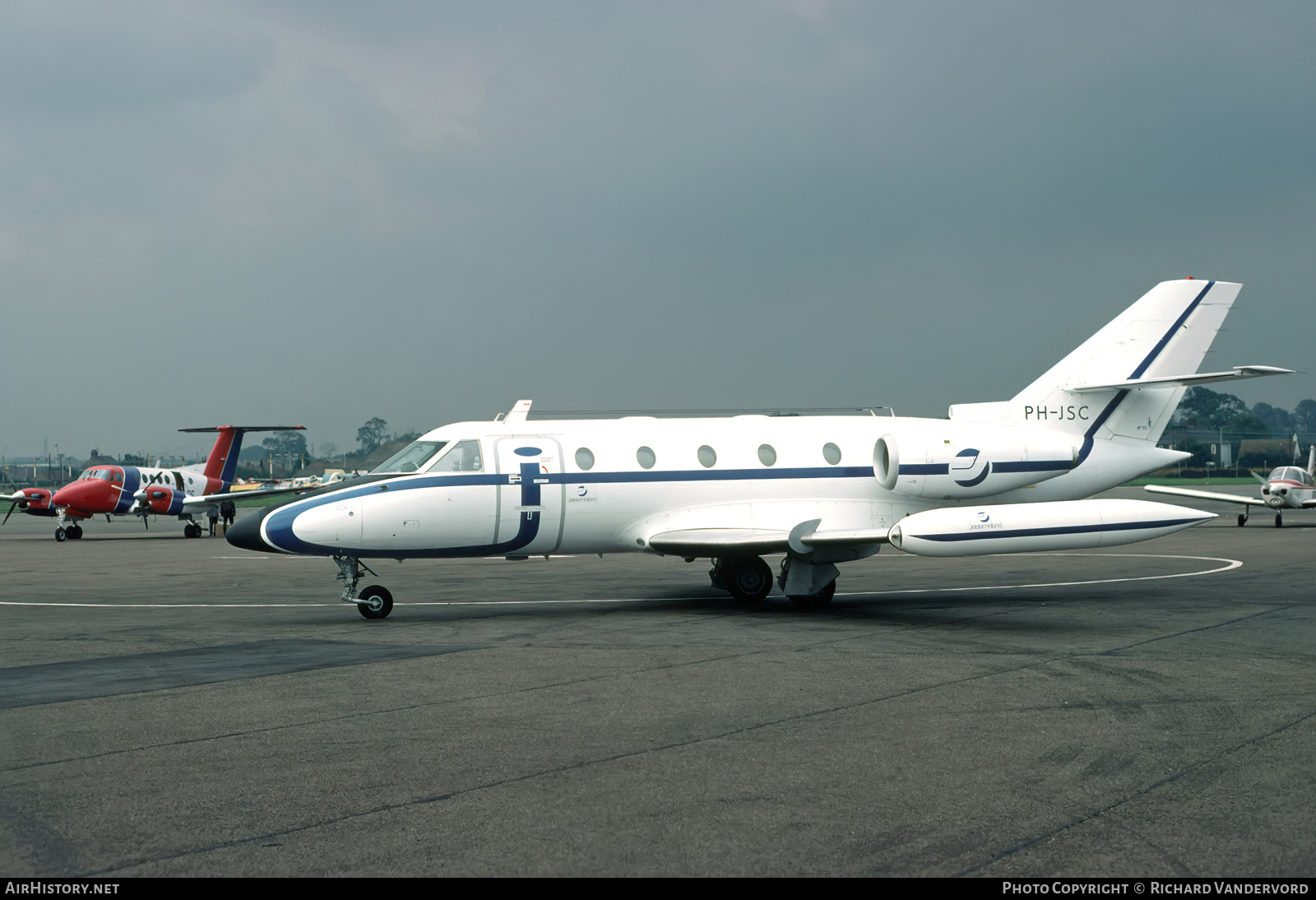 Aircraft Photo of PH-JSC | Aerospatiale SN-601 Corvette 100 | Jetstar Holland | AirHistory.net #739843