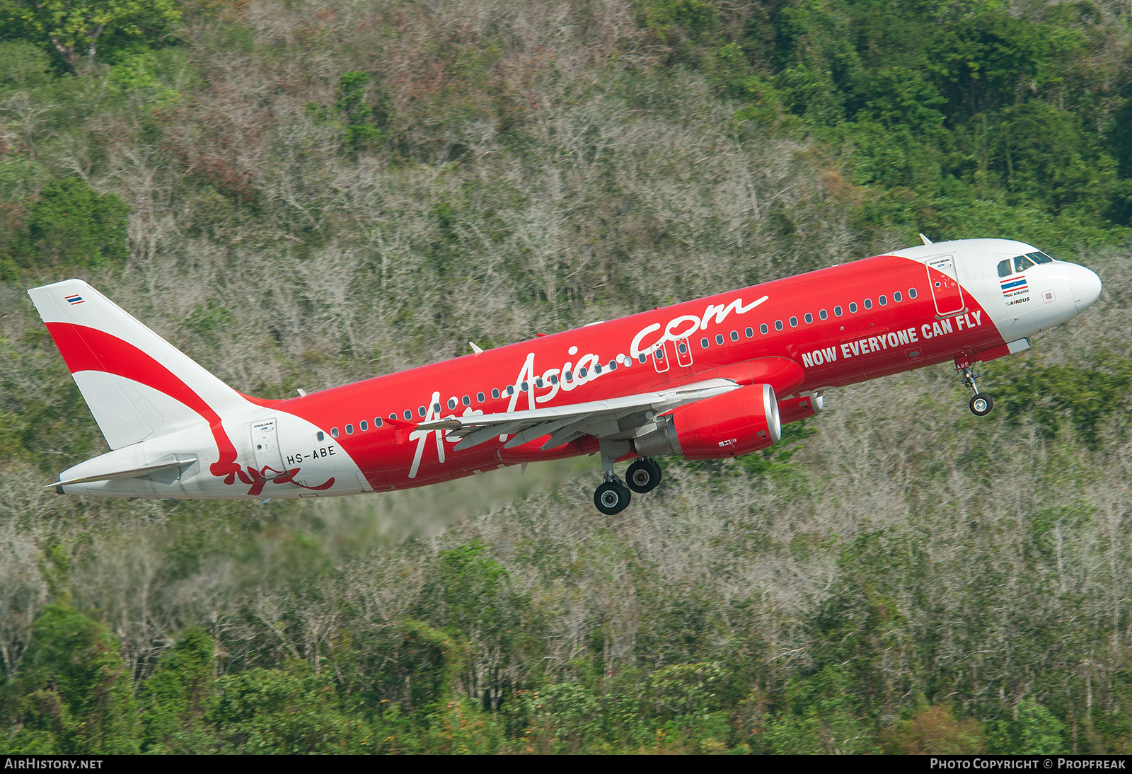 Aircraft Photo of HS-ABE | Airbus A320-216 | AirAsia | AirHistory.net #739846