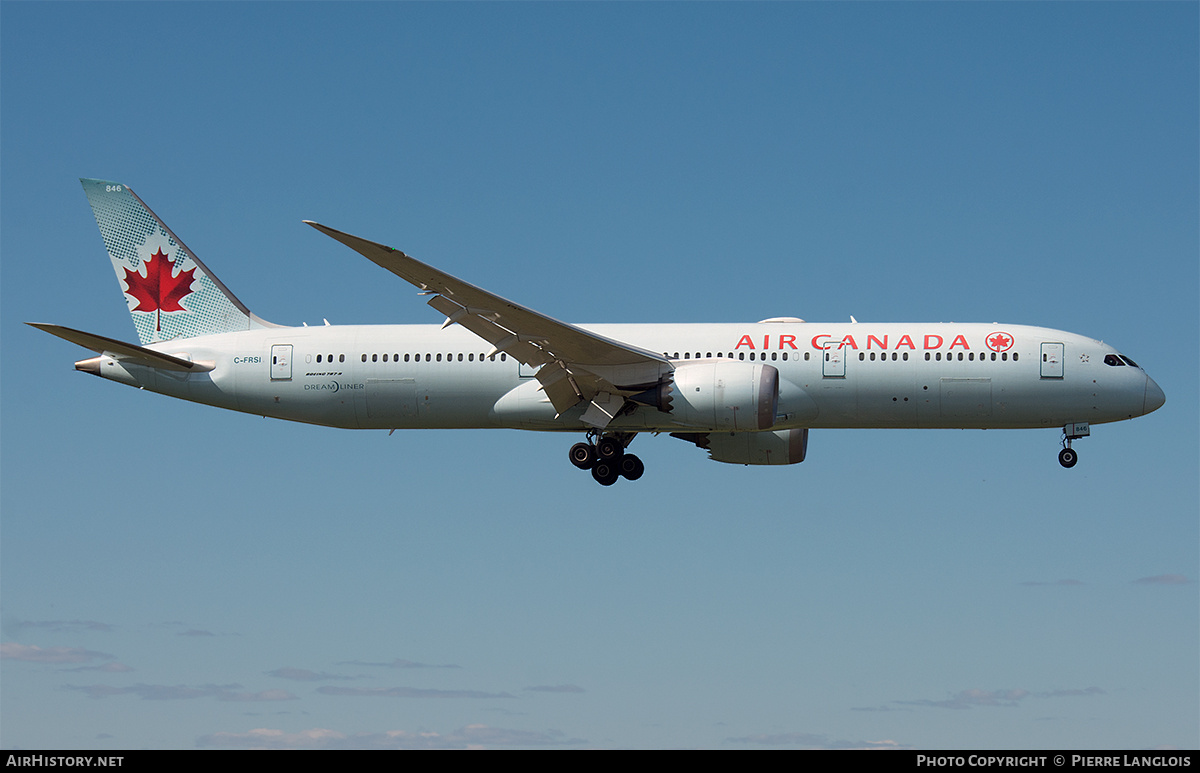 Aircraft Photo of C-FRSI | Boeing 787-9 Dreamliner | Air Canada | AirHistory.net #739856