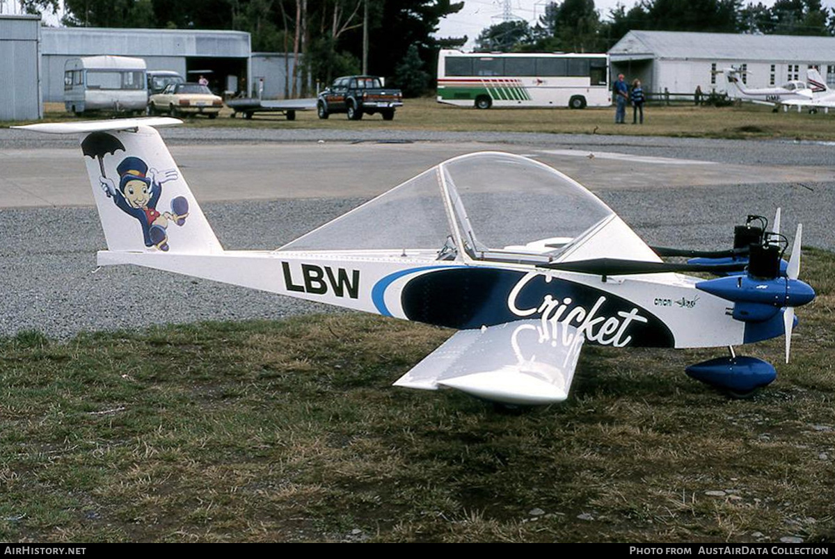 Aircraft Photo of ZK-LBW / LBW | Colomban MC-15 Cri-Cri | AirHistory.net #739875