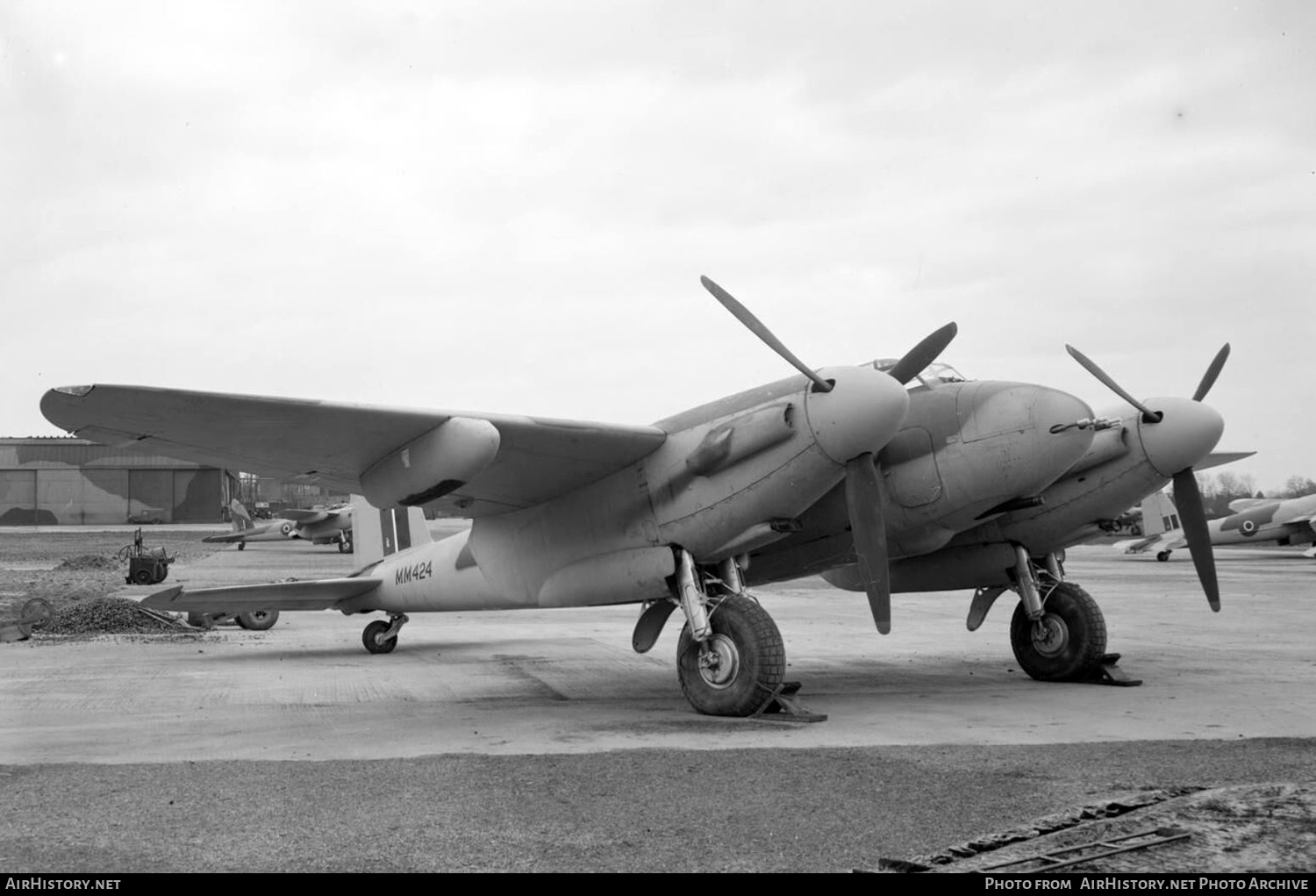Aircraft Photo of MM424 | De Havilland D.H. 98 Mosquito FB18 | UK - Air Force | AirHistory.net #739883
