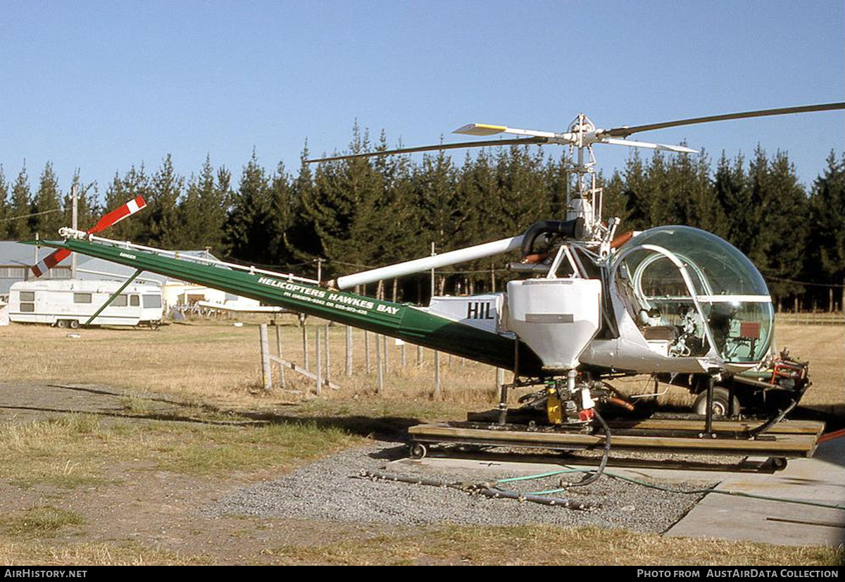 Aircraft Photo of ZK-HIL / HIL | Hiller UH-12E | Helicopters Hawkes Bay | AirHistory.net #739884