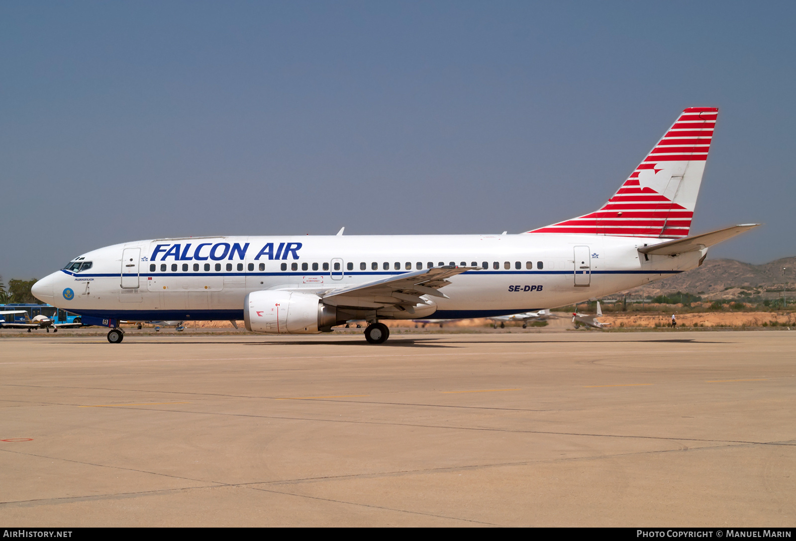 Aircraft Photo of SE-DPB | Boeing 737-33A(QC) | Falcon Air | AirHistory.net #739890