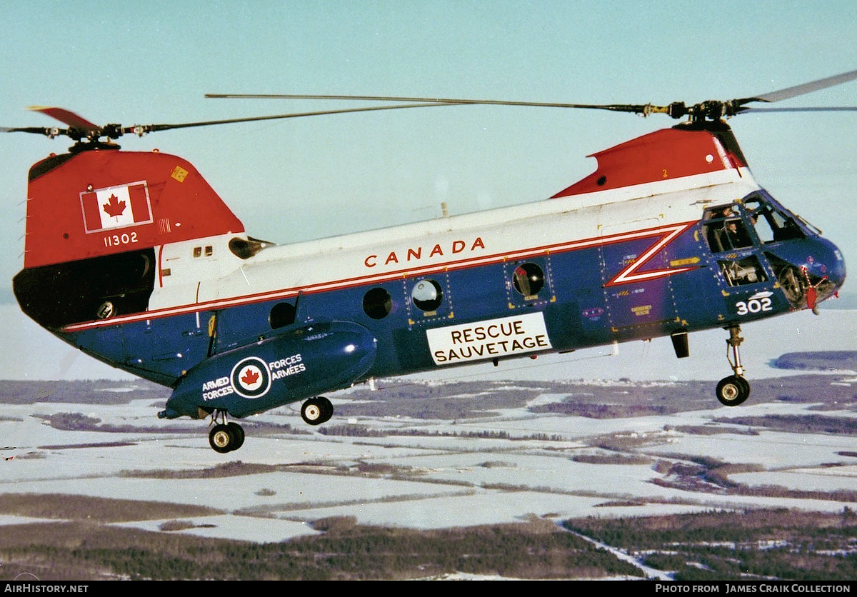 Aircraft Photo of 11302 | Boeing Vertol CH-113 Labrador | Canada - Air Force | AirHistory.net #739898