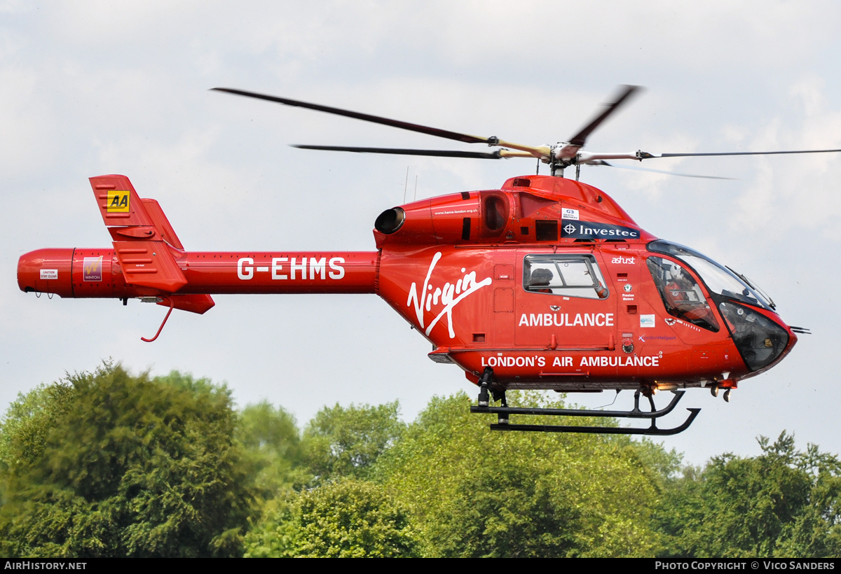 Aircraft Photo of G-EHMS | MD Helicopters MD-902 Explorer | London's Air Ambulance | AirHistory.net #739924