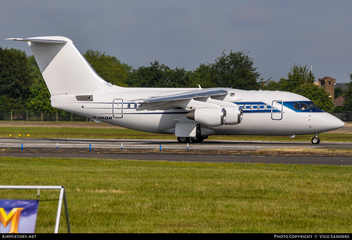 Aircraft Photo of G-OFOM | British Aerospace BAe-146-100 | AirHistory.net #739925